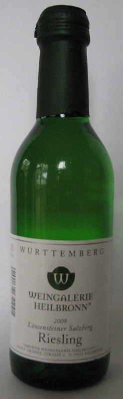 LÖWENSTEINER SALZBERG RIESLING Flasche Ltr. 0,25